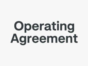 Basic Operating Agreement (Includes 1-Hour Legal Consultation)